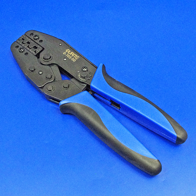 Ratchet Crimping Tool for Un-Insulated Terminals