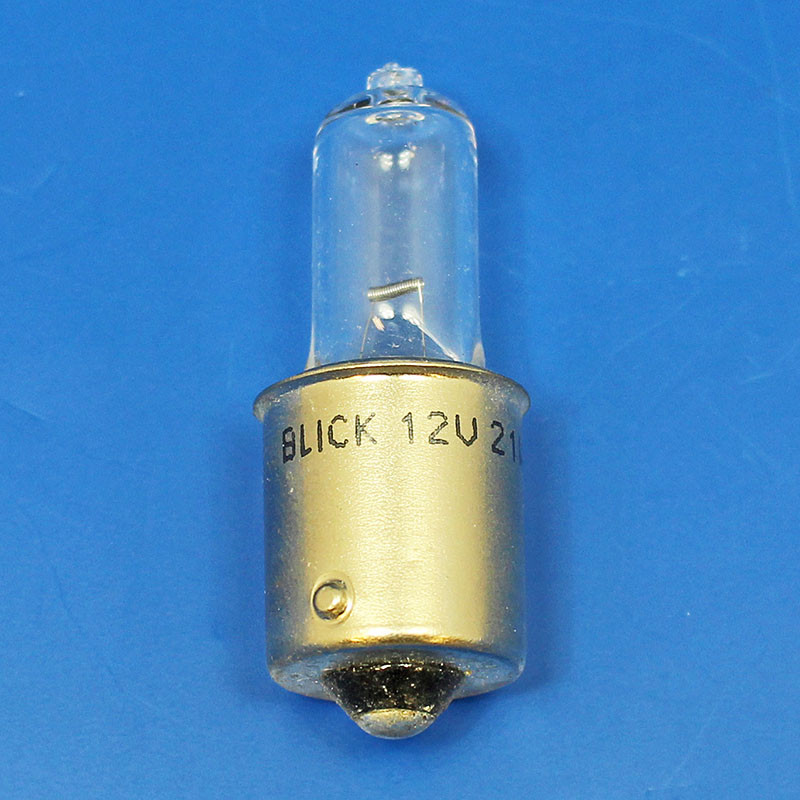 12 Volt 21W SCC BA15S base Halogen Warning bulb