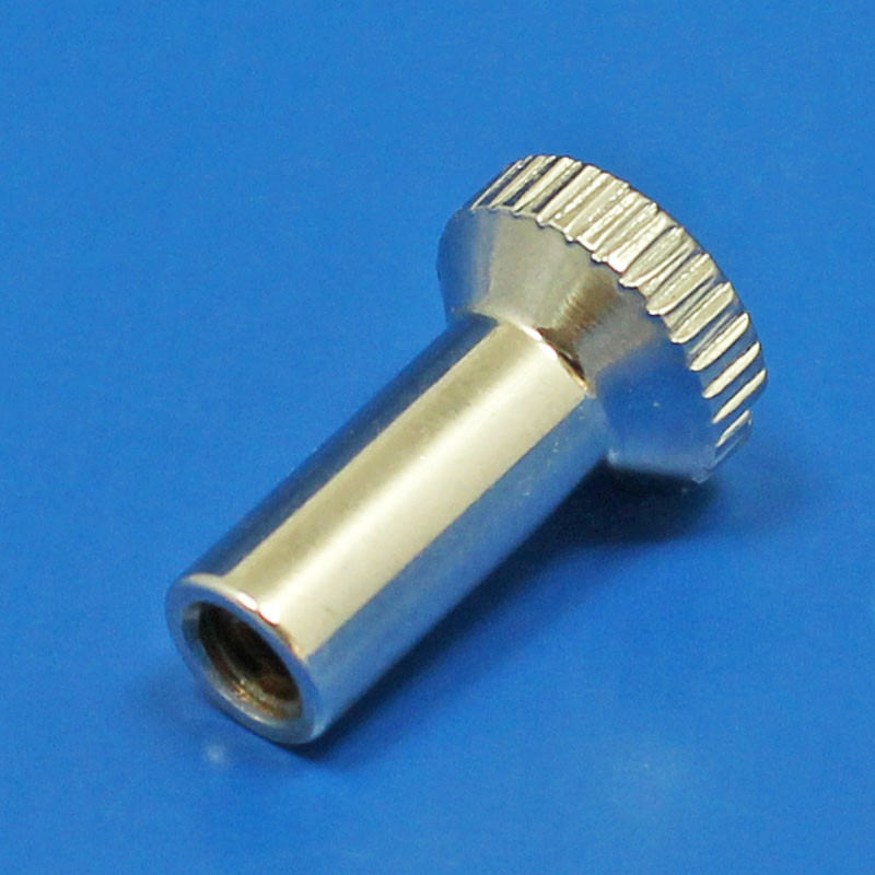 Rim fixing nut for 776/CA1249 Lamps - M4 thread for reproduction Lucas ST38/'Pork Pie' lamps