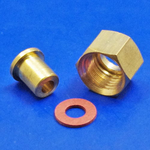 Oil pressure pipe end fitting - 1/8