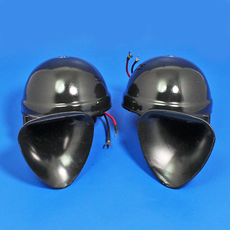 Windtone Horns (Black) - Equivalent to the Lucas WT618 (WT614)
