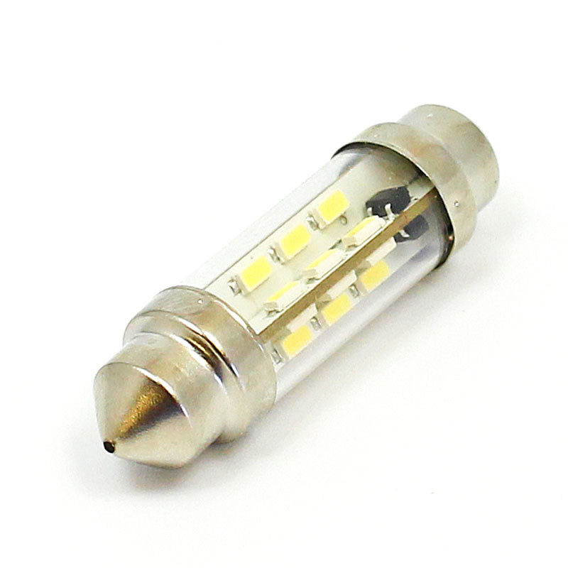 White 12V LED Festoon lamp - 11x39mm FESTOON fitting