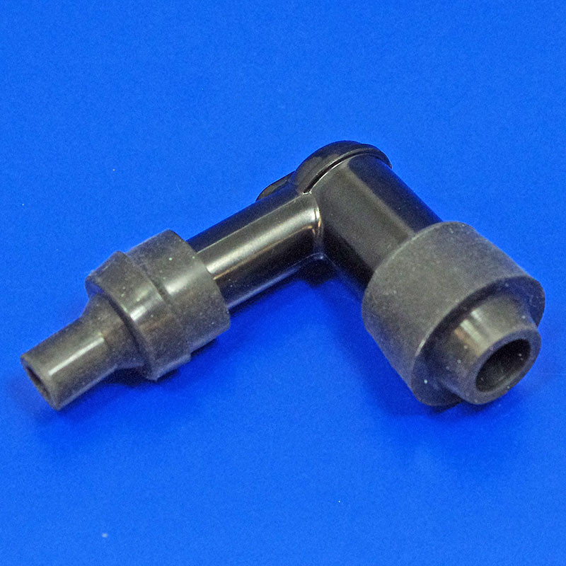 90 degree (right) angled suppressed spark plug cap - Equivalent to NGK part LB05E