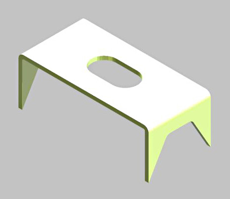Panel clip - Retaining plate