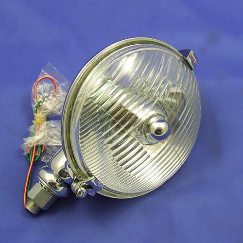 Base mounted fog lamp with Lucas finial - Equivalent to Lucas SFT576 type