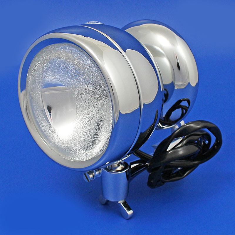 Pillar mounted spot lamp with MIRROR - As Raydyot HS495 type
