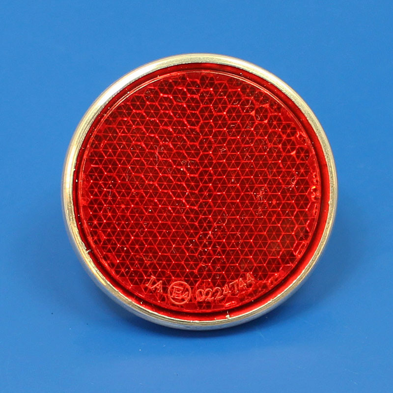 Metal surround reflector - 42mm diameter, rear stud thread