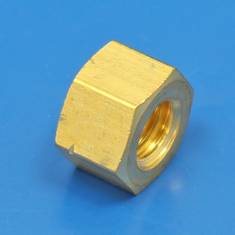 Brass manifold nut - 5/16