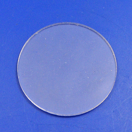 Spare plastic SIDE lens for Rubbolite 'Number 8' (Diver's) type lamps - Clear lens