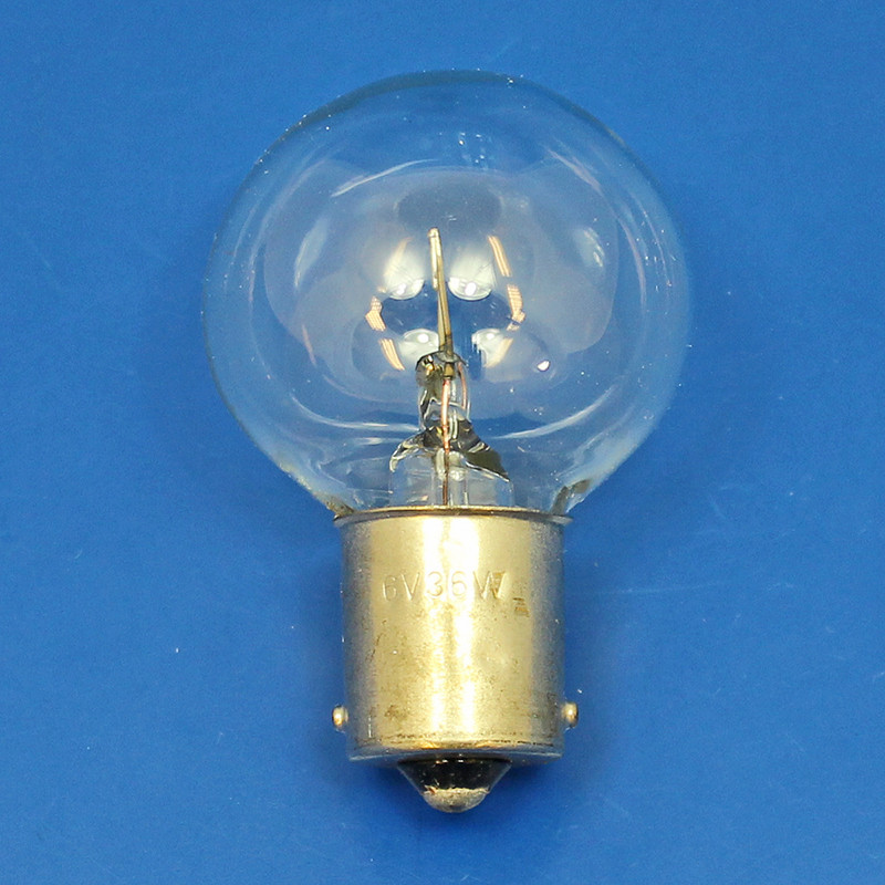 6 Volt 36W SCC BA15S base Head, Spot & Fog bulb (B108)