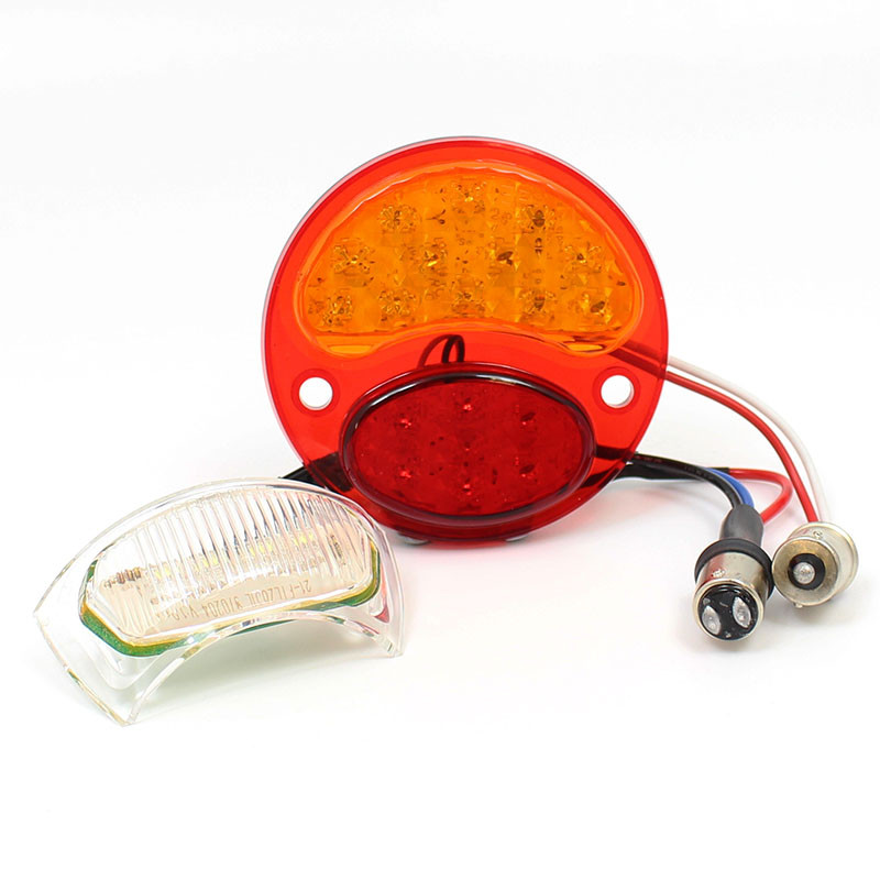 23 LED 6V LED STOP, TAIL, INDICATOR & NP light conversion for 211RA-S Duolamp