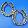 Front brake shoe set