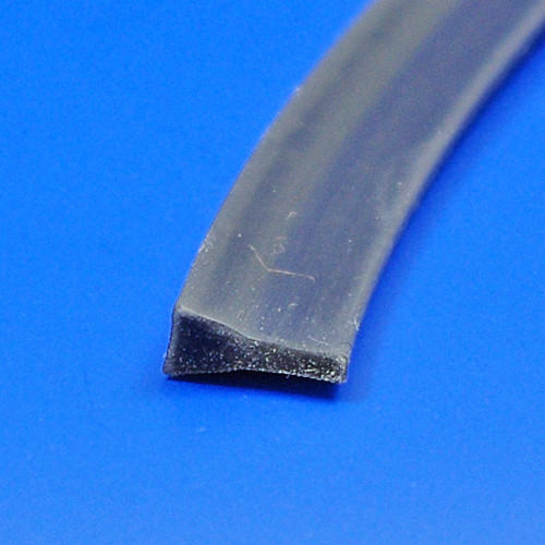 Rubber extrusion - Solid wedge, 11mm x 5.6 to 1.6mm taper