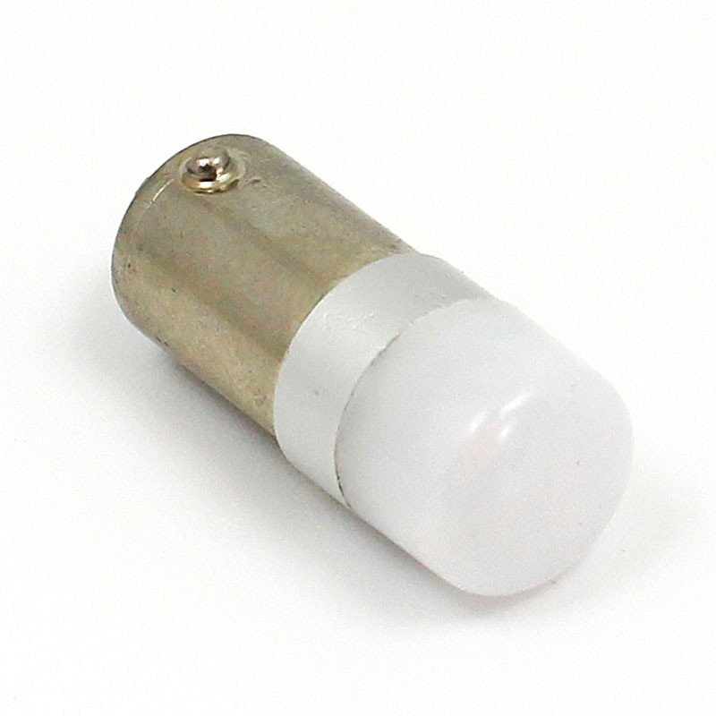 White 6, 12 & 24V LED Instrument & Panel lamp - MCC BA9S base