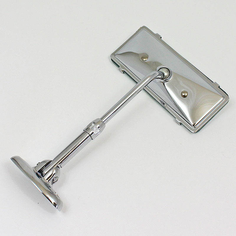 Interior rear view mirror - Dash mount, adjustable height, swivel base