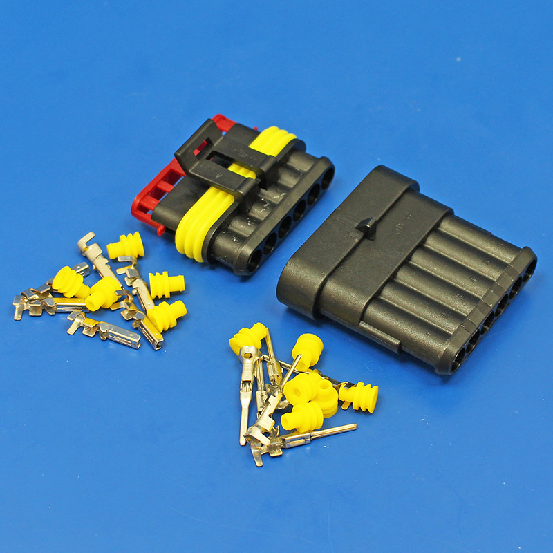 6 way Superseal connector kit