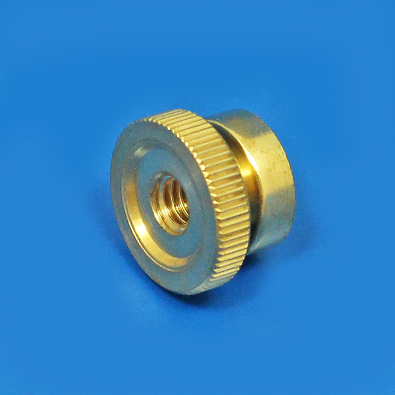 HT spark plug knurled nut - M4 (4 x 0.7mm) continental thread