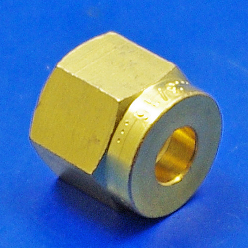 Compression nuts for solderless fittings - 1/8