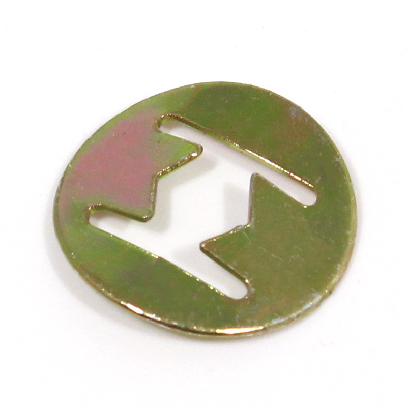 Badge fixing spire clip - for 5.5mm diameter badge pin/post