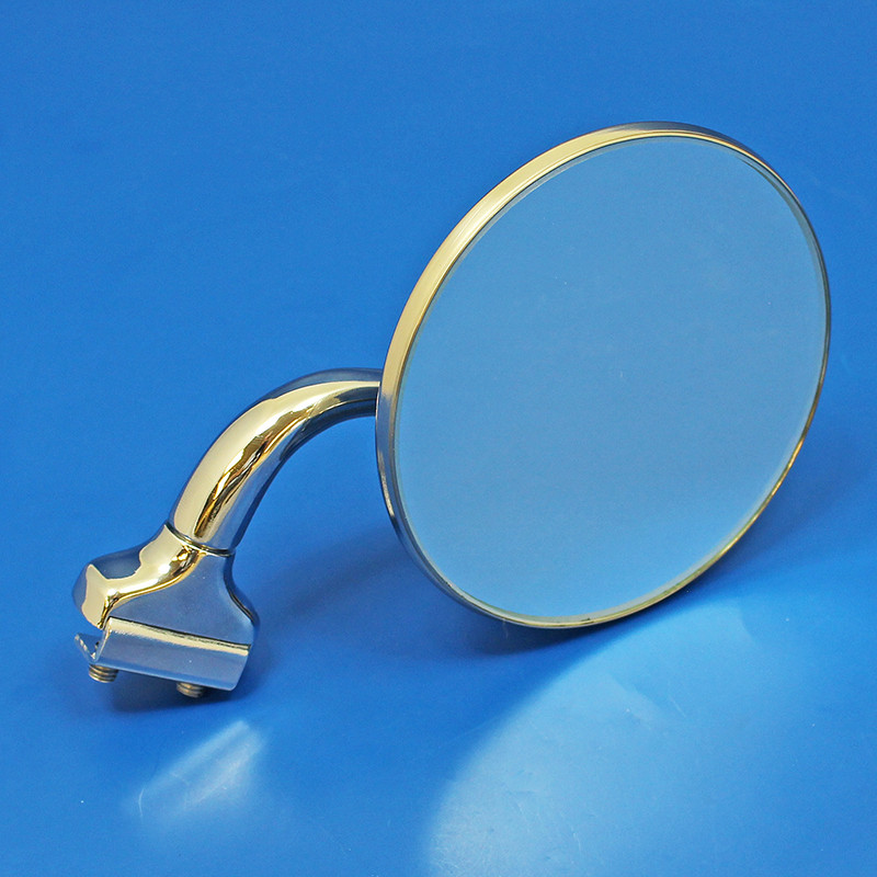 Circular clamp on mirror - 'Peep' mirror, 4