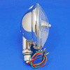 Base mounted fog lamp with plain finial - Equivalent to Lucas SFT576 type