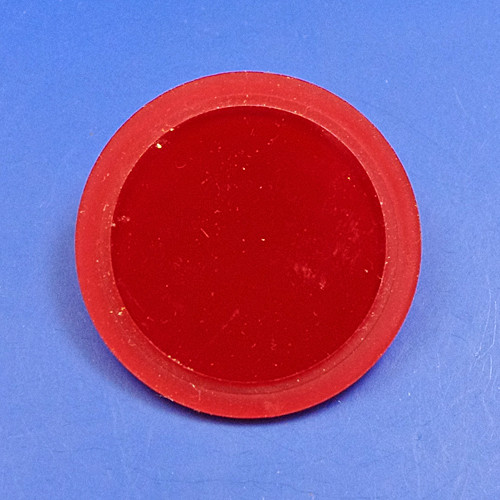 Spare plastic SIDE lens for Rubbolite 'Number 8' (Diver's) type lamps - Red lens