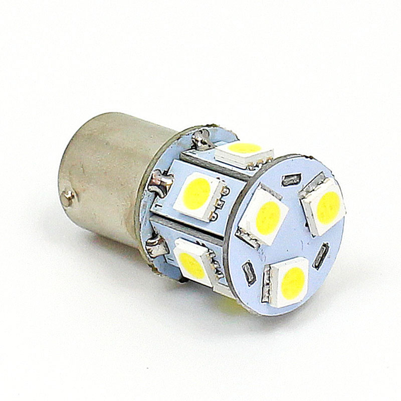 White 12V LED Side lamp - BA15S base