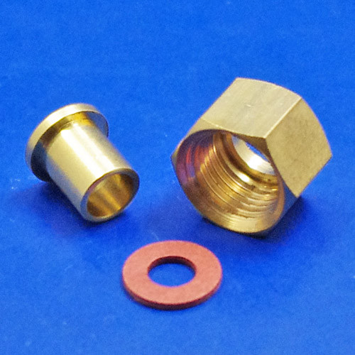 Oil pressure pipe end fitting - 3/16