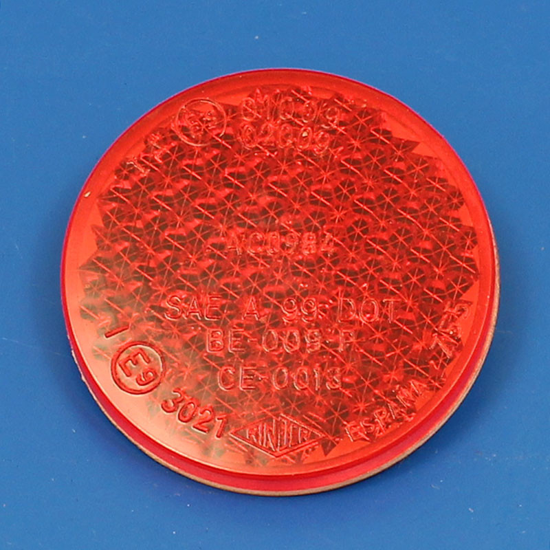 Small self adhesive reflector (PAIR) - 55mm diameter