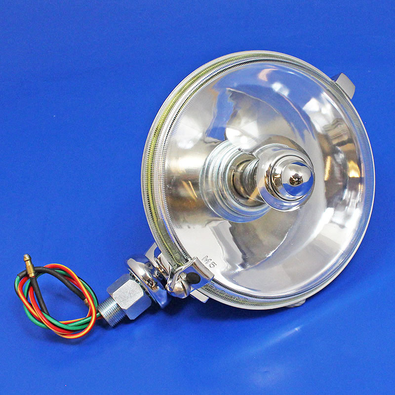 Base mounted spot lamp with plain finial - Equivalent to Lucas SLR576 type