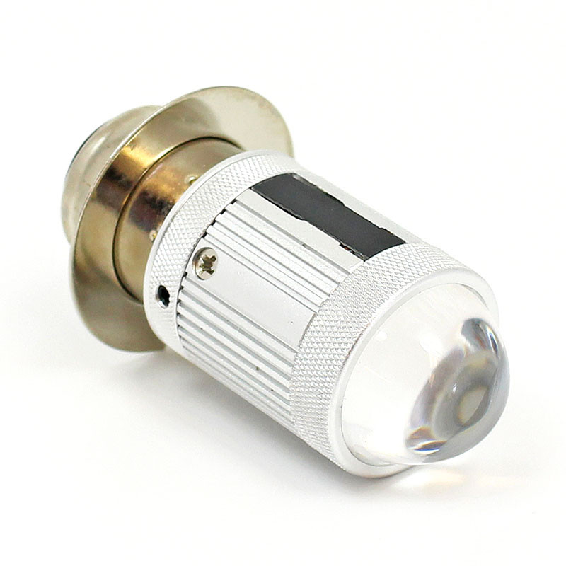 Warm White premium 6, 12 & 24V LED Headlamp with LENS - BPF DC P36D base
