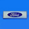 Ford rectangular wing badge