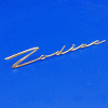 Zodiac Wing Script Gold Coloured