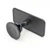 Suction rear view mirror - Small, black PLASTIC head
