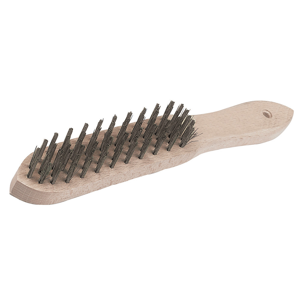 Heavy duty wire brush - 4 row