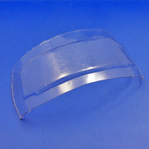 Clear side lens for 776/CA1249 (and Lucas ST38) 'Pork Pie' type lamps