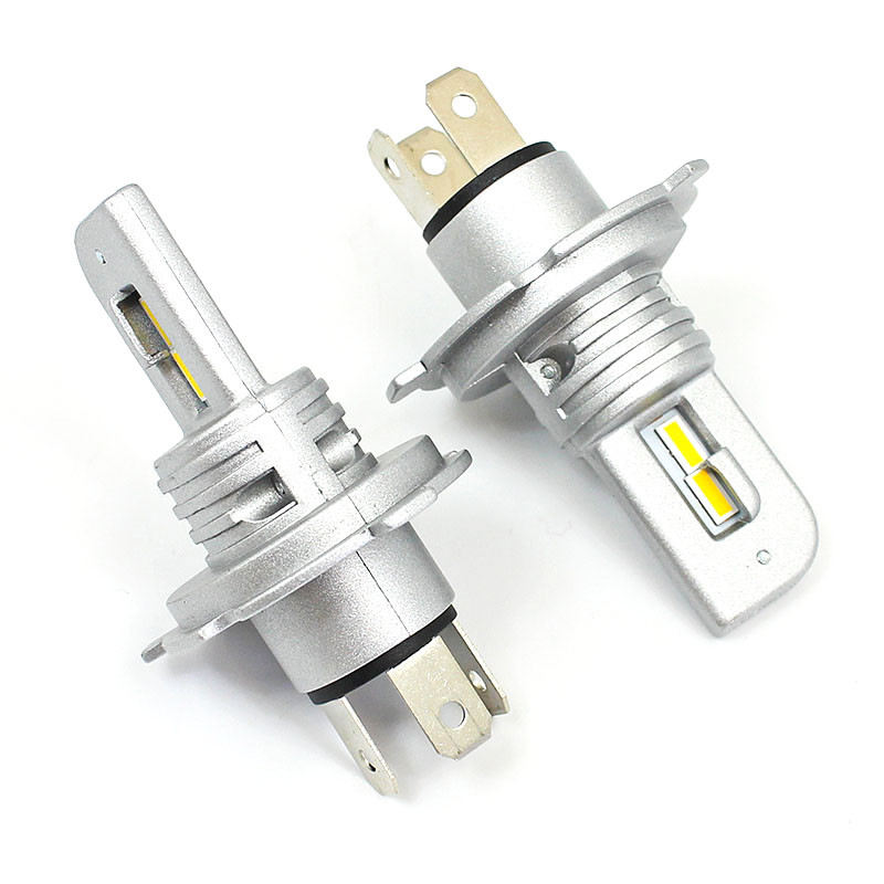 Performance H4 P43t Yellow LED lamps set (PAIR)