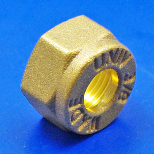 Compression nuts for solderless fittings - 3/8