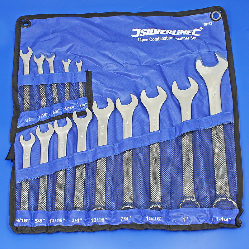 Spanner set - AF size 14 piece