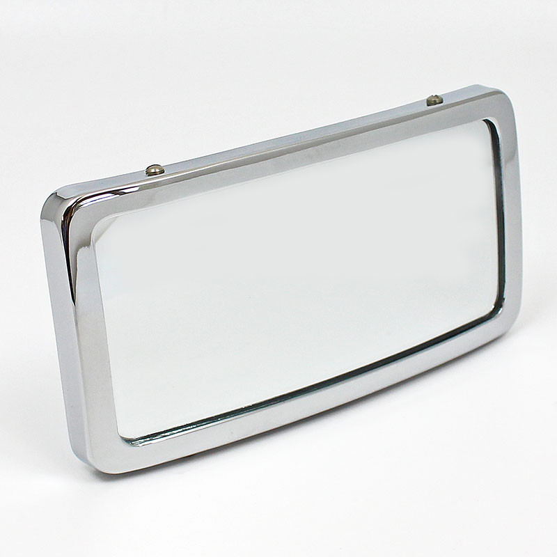 Rectangular rear view mirror - 155mm x 80mm, equivalent to Desmo Type 36