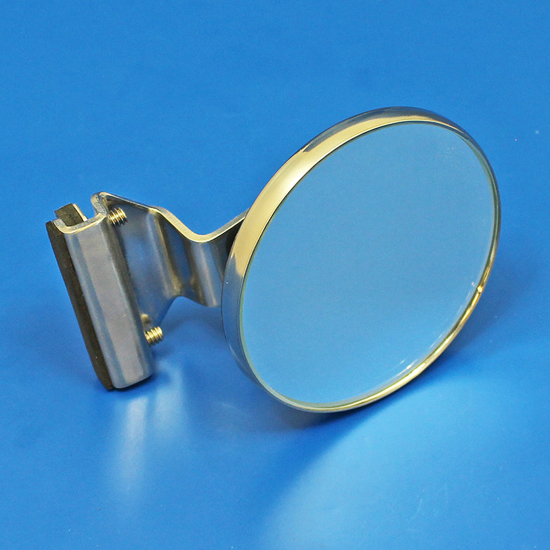Small circular clamp on mirror - Quarterlight mount, 3