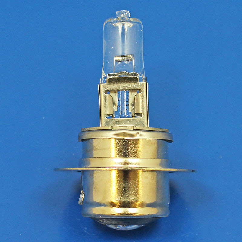 British Pre-focus 12 Volt single contact P36S, 48 watt Halogen spot lamp bulb