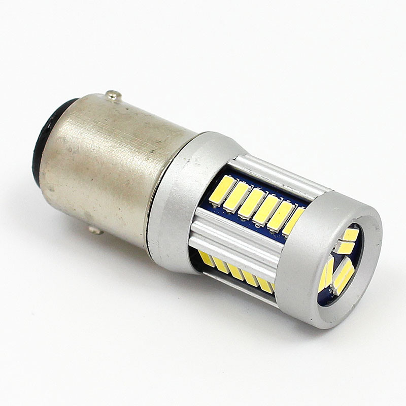 White 6V/12V LED Stop & Tail lamp - OSP BAY15D base