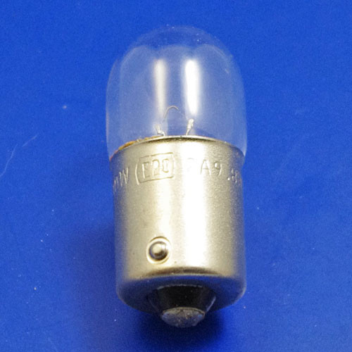 6 volt single contact SCC BA15S 10 watt auto bulb