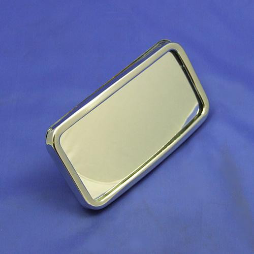 Rectangular rear view mirror - 152mm x 82mm, equivalent to Lucas Type 160