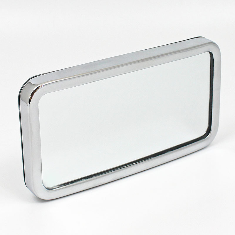 Rectangular rear view mirror - 152mm x 82mm, equivalent to Lucas Type 160