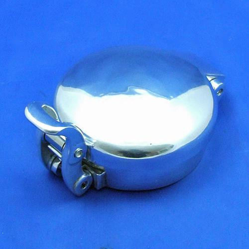 Aston type two filler cap - Aluminium with roller catch, thread 3 1/2