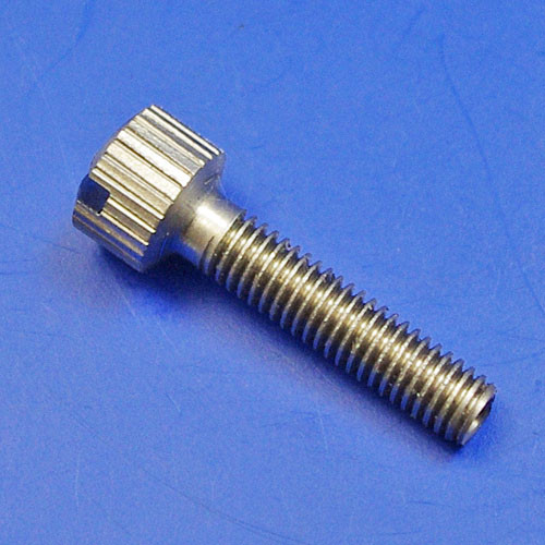 Headlamp rim retaining screw - Stainless steel, Butler type