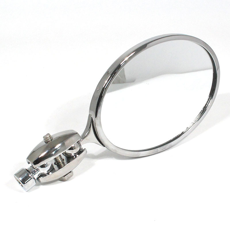 Oval rear view mirror - Equivalent to Raydyot M39 model with SINGLE hole fixing