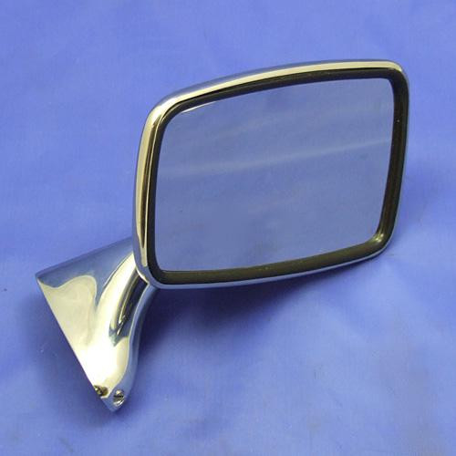 Classic door mounted rear view mirror - Chrome